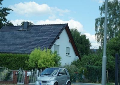 Dächer in Berlin und Brandenburg, Satteldach, Photovoltaik